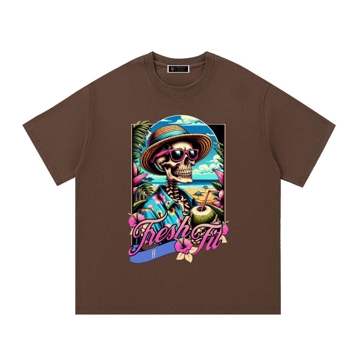 Fresh Fit "The Skeleton in Miami" T-Shirt