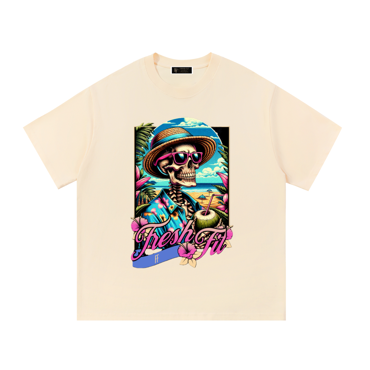 Fresh Fit "The Skeleton in Miami" T-Shirt