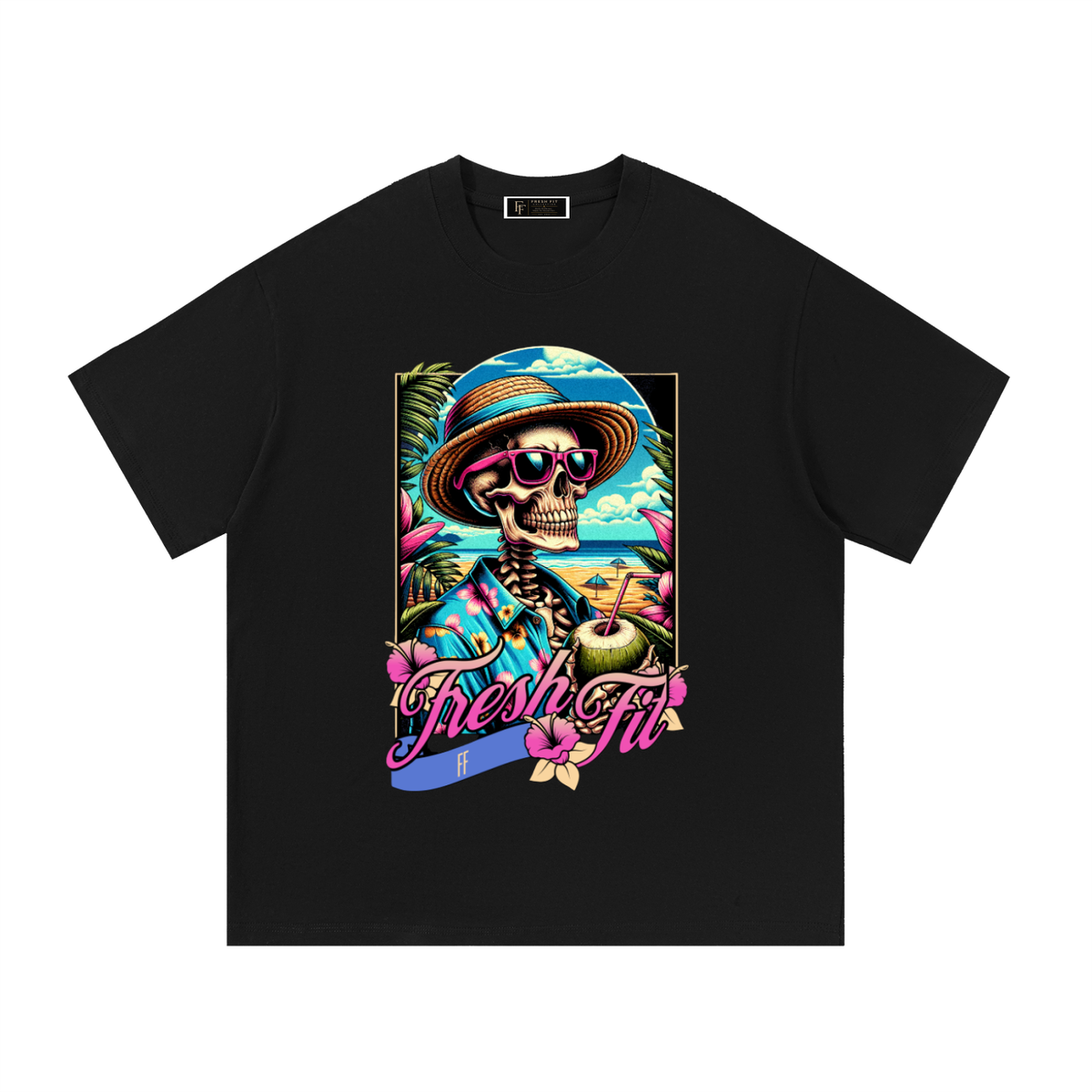 Fresh Fit "The Skeleton in Miami" T-Shirt