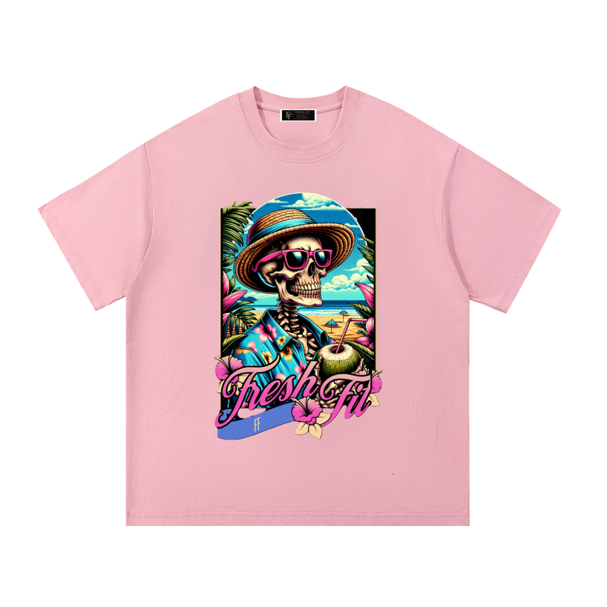 Fresh Fit "The Skeleton in Miami" T-Shirt