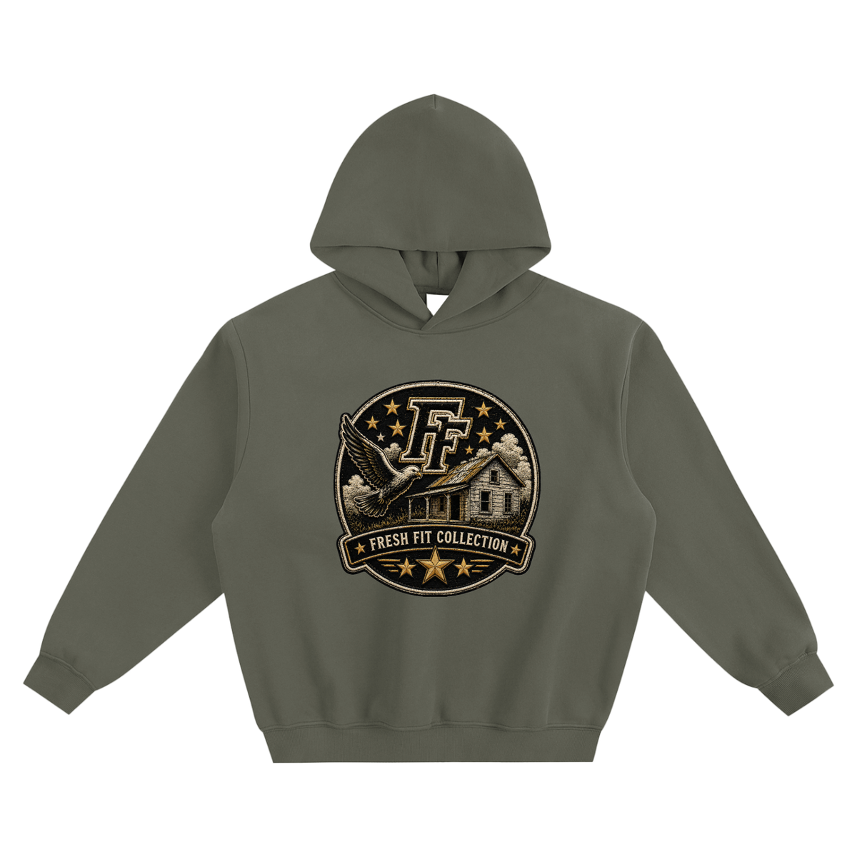 Fresh Fit "PoorHouse" Boxy Hoodie