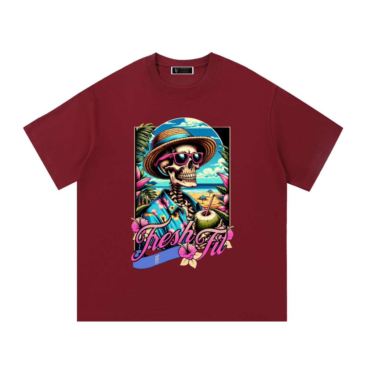 Fresh Fit "The Skeleton in Miami" T-Shirt